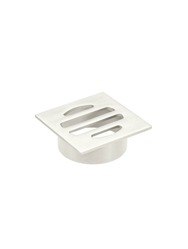 Square Floor Grate Shower Drain 50mm outlet - Default Title (SKU: MP06-50-PVDBN) by Meir