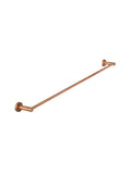 Round Single Towel Rail - Lustre Bronze - MR01-SR90-PVDBZ