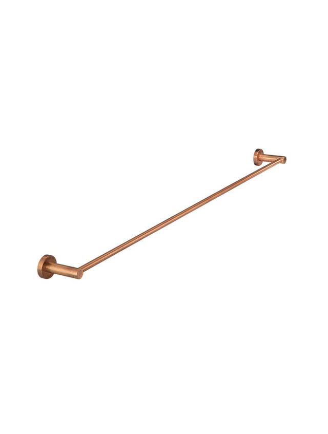 Round Single Towel Rail - Default Title (SKU: MR01-SR90-PVDBZ) by Meir