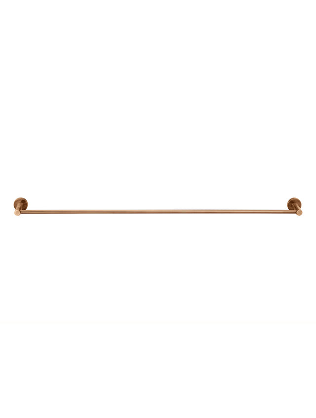 Round Single Towel Rail - Default Title (SKU: MR01-SR90-PVDBZ) by Meir