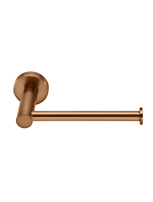 Round Toilet Roll Holder - PVD Lustre Bronze (SKU: MR02-R-PVDBZ) by Meir