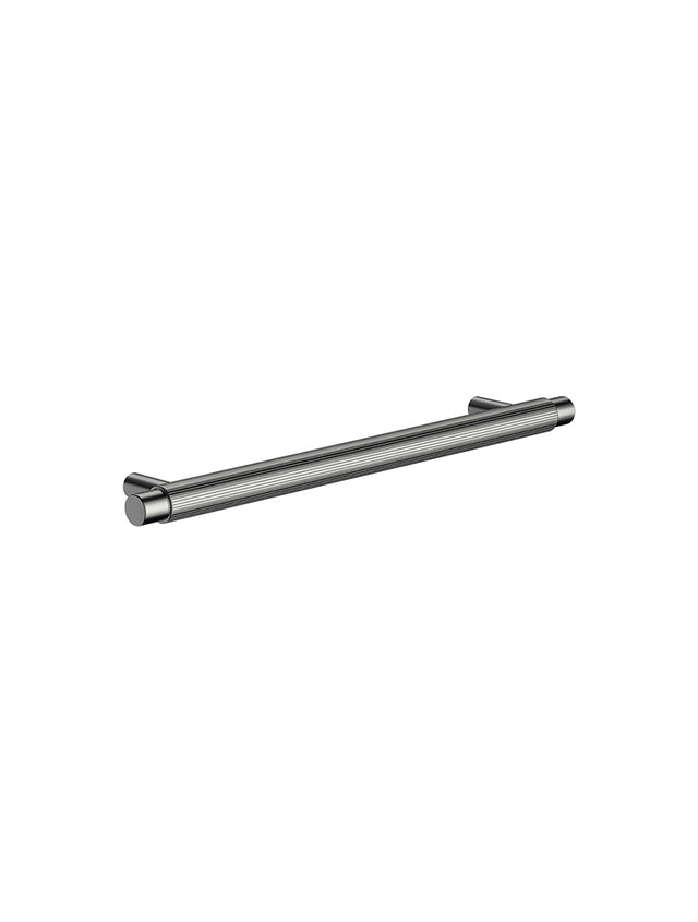 Öppen Round Pull 200mm Cabinet Handle (Linear Knurled) - Default Title (SKU: MRCH-2P20N-PVDGM) by Meir