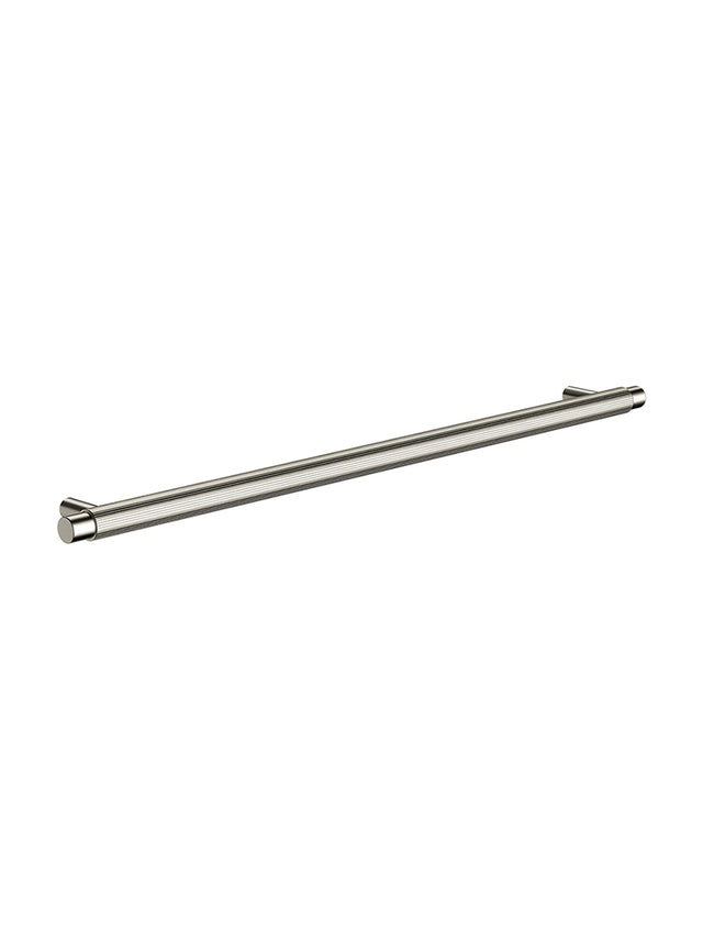 Öppen Round Pull 328mm Cabinet Handle (Linear Knurled) - Default Title (SKU: MRCH-2P32N-PVDBN) by Meir