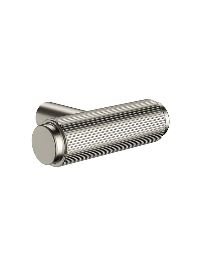 Öppen T-Pull Cabinet Handle (Linear Knurled) - Default Title (SKU: MRCH-3T00N-PVDBN) by Meir
