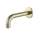 Universal Round Curved Spout 170mm - Tiger Bronze - MS05-170-PVDBB