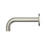 Universal Round Curved Spout 170mm - Brushed Nickel - MS05-170-PVDBN