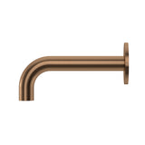 Universal Round Curved Spout 170mm - Lustre Bronze - MS05-170-PVDBZ