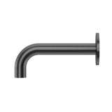 Universal Round Curved Spout 170mm - Shadow - MS05-170-PVDGM