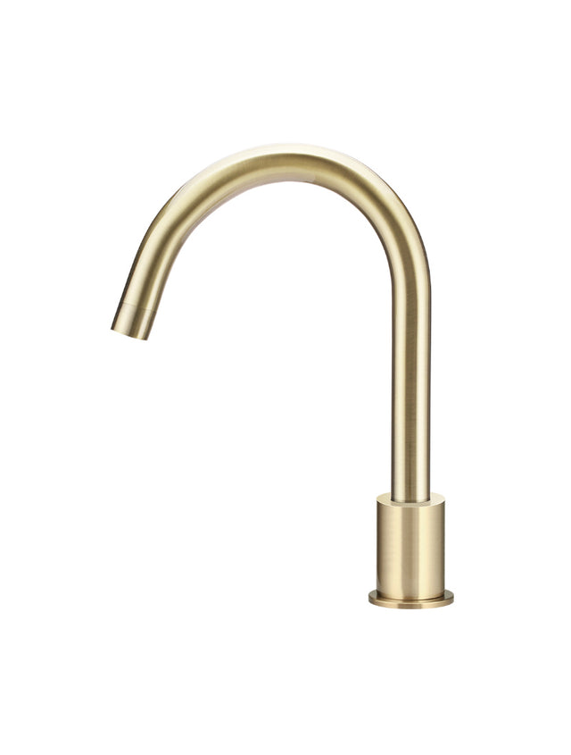 Round Hob Mounted Swivel Spout - PVD Tiger Bronze (SKU: MS11-PVDBB) by Meir