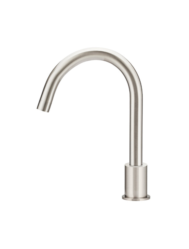 Round Hob Mounted Swivel Spout - PVD Brushed Nickel (SKU: MS11-PVDBN) by Meir