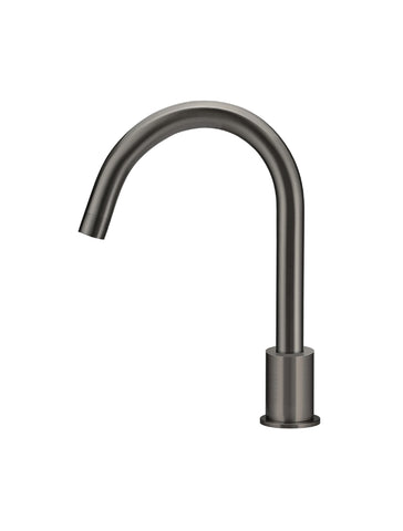 Round Hob Mounted Swivel Spout - Shadow Gunmetal