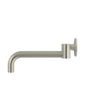 Round Swivel Wall Spout - PVD Brushed Nickel - MS16-PVDBN
