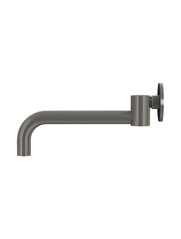 Round Swivel Wall Spout - Shadow Gunmetal