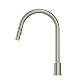 Kitchen hob spout with pull out nozzle - Polished Chrome - MS18-C