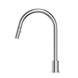 Kitchen hob spout with pull out nozzle - Brushed Nickel - MS18-PVDBN