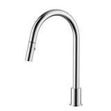 Kitchen hob spout with pull out nozzle - Brushed Nickel - MS18-PVDBN