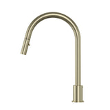 Kitchen hob spout with pull out nozzle - Tiger Bronze - MS18-PVDBB