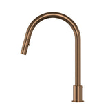 Kitchen hob spout with pull out nozzle - Lustre Bronze - MS18-PVDBZ