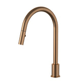 Kitchen hob spout with pull out nozzle - Lustre Bronze - MS18-PVDBZ