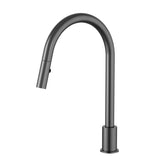 Kitchen hob spout with pull out nozzle - Shadow - MS18-PVDGM