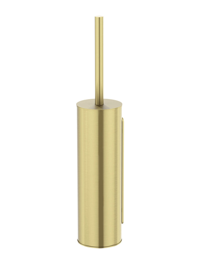 Round Toilet Brush & Holder - Default Title (SKU: MTO02N-R-PVDBB) by Meir