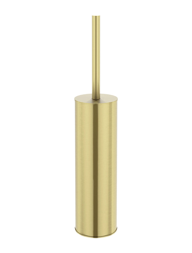 Round Toilet Brush & Holder - Default Title (SKU: MTO02N-R-PVDBB) by Meir