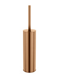 Round Toilet Brush & Holder - Lustre Bronze - MTO02N-R-PVDBZ