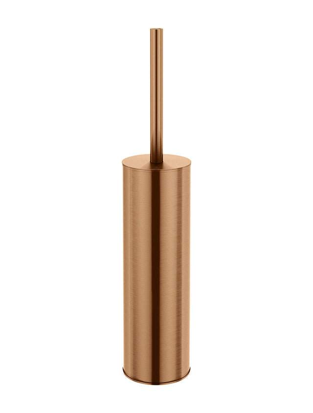 Round Toilet Brush & Holder - Default Title (SKU: MTO02N-R-PVDBZ) by Meir