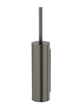 Round Toilet Brush & Holder - Shadow Gunmetal - MTO02N-R-PVDGM