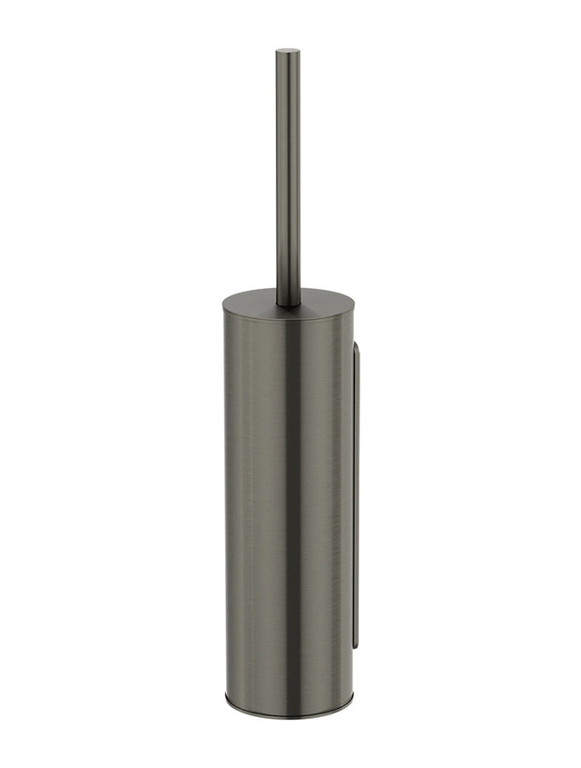 Round Toilet Brush & Holder - Default Title (SKU: MTO02N-R-PVDGM) by Meir