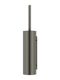 Round Toilet Brush & Holder - Shadow Gunmetal - MTO02N-R-PVDGM