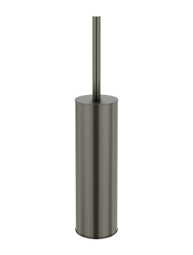 Round Toilet Brush & Holder - Default Title (SKU: MTO02N-R-PVDGM) by Meir