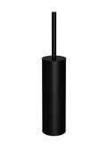 Round Toilet Brush & Holder - Matte Black - MTO02N-R