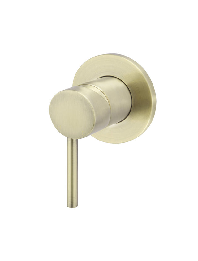 Round Wall Mixer Trim Kit (In-wall Body Not Included) - Default Title (SKU: MW03-FIN-PVDBB) by Meir