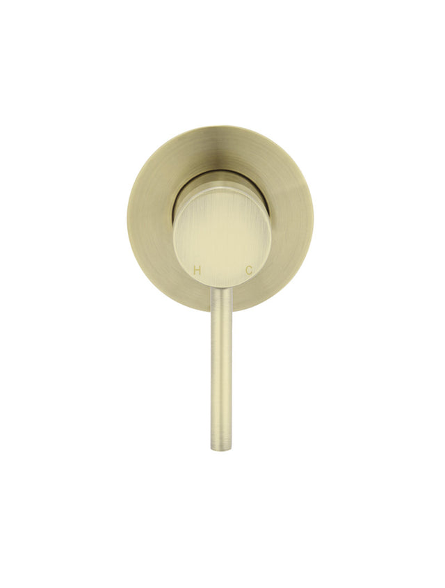 Round Wall Mixer Trim Kit (In-wall Body Not Included) - PVD Tiger Bronze (SKU: MW03-FIN-PVDBB) by Meir
