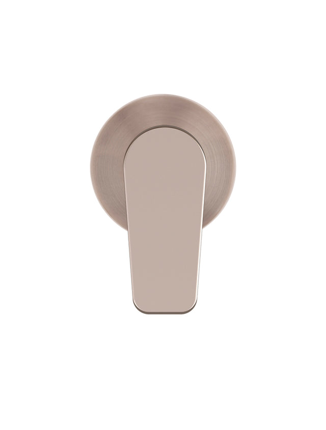 Round Wall Mixer Paddle Handle Trim Kit (In-wall Body Not Included) - Champagne (SKU: MW03PD-FIN-CH) by Meir