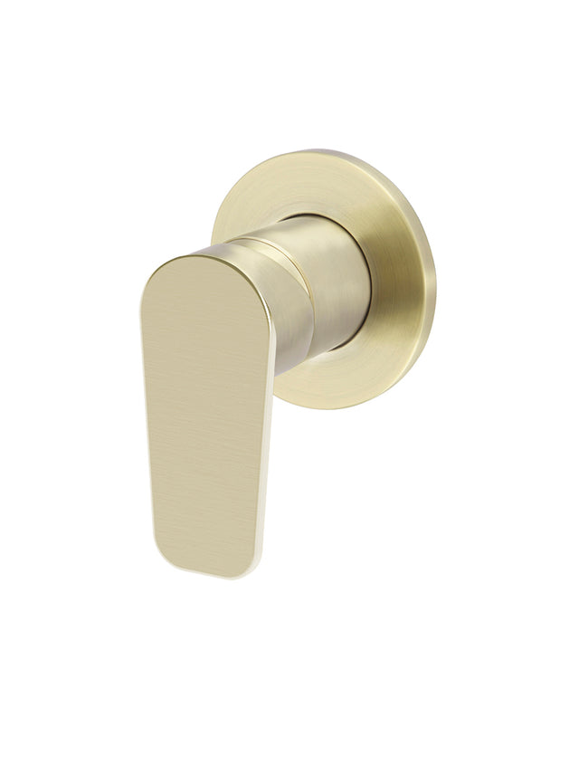 Round Wall Mixer Paddle Handle Trim Kit (In-wall Body Not Included) - PVD Tiger Bronze (SKU: MW03PD-FIN-PVDBB) by Meir
