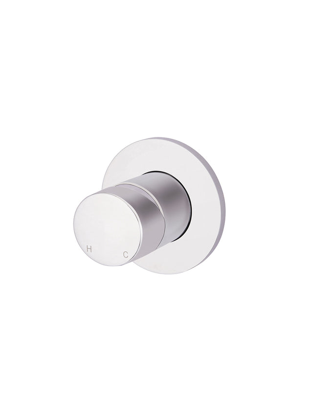 Round Wall Mixer Pinless Handle Trim Kit (In-wall Body Not Included) - Default Title (SKU: MW03PN-FIN-C) by Meir