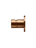 Round Wall Mixer Pinless Handle Trim Kit (In-wall Body Not Included) - Lustre Bronze - MW03PN-FIN-PVDBZ