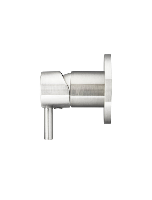 Round Wall Mixer Short Pin lever Trim Kit (In-wall Body Not Included) - Default Title (SKU: MW03S-FIN-PVDBN) by Meir