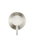 Round Wall Mixer Short Pin lever Trim Kit (In-wall Body Not Included) - PVD Brushed Nickel - MW03S-FIN-PVDBN