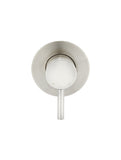 Round Wall Mixer Short Pin lever Trim Kit (In-wall Body Not Included) - PVD Brushed Nickel - MW03S-FIN-PVDBN