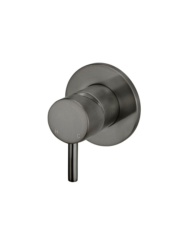 Round Wall Mixer Short Pin ever Trim Kit (In-wall Body Not Included) - Default Title (SKU: MW03S-FIN-PVDGM) by Meir