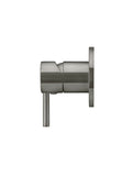 Round Wall Mixer Short Pin ever Trim Kit (In-wall Body Not Included) - Shadow Gunmetal - MW03S-FIN-PVDGM