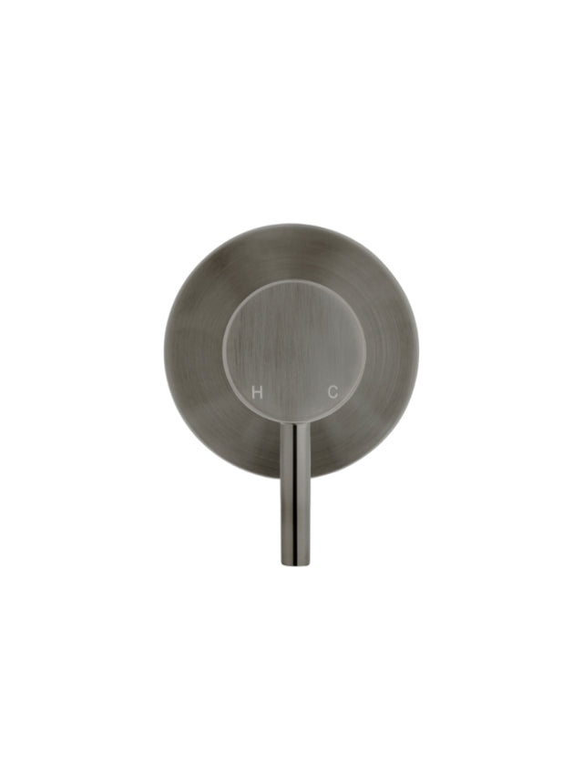 Round Wall Mixer Short Pin ever Trim Kit (In-wall Body Not Included) - Default Title (SKU: MW03S-FIN-PVDGM) by Meir