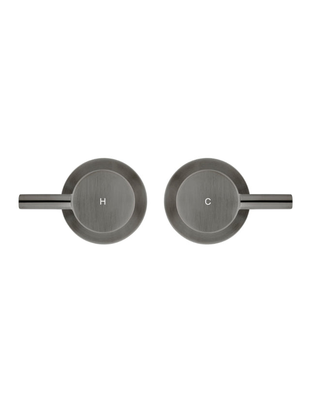 Round Quarter Turn Wall Top Assemblies - Default Title (SKU: MW06-PVDGM) by Meir