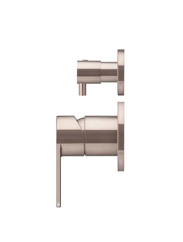 Round Diverter Mixer Paddle Handle Trim Kit (In-wall Body Not Included) - Default Title (SKU: MW07TSPD-FIN-CH) by Meir
