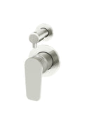Round Diverter Mixer Paddle Handle Trim Kit (In-wall Body Not Included) - PVD Brushed Nickel - MW07TSPD-FIN-PVDBN