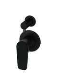 Round Diverter Mixer Paddle Handle Trim Kit (In-wall Body Not Included) - Matte Black - MW07TSPD-FIN