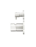 Round Diverter Mixer Pinless Handle Trim Kit (In-wall Body Not Included) - PVD Brushed Nickel - MW07TSPN-FIN-PVDBN